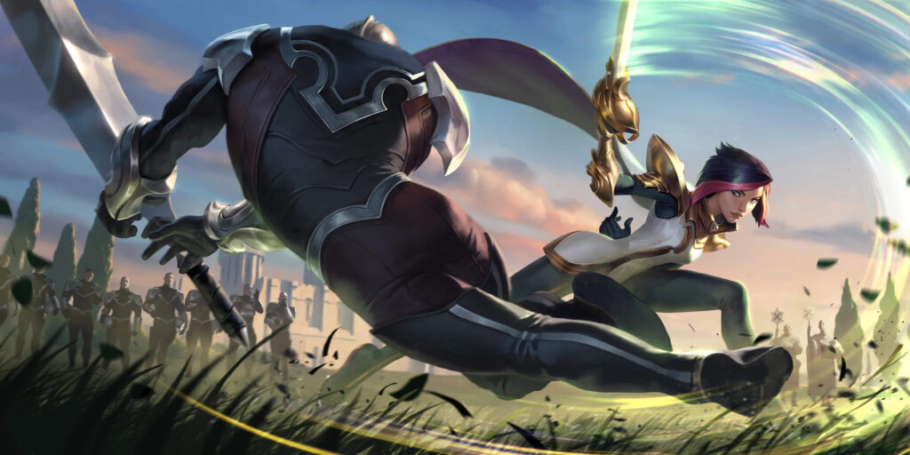 riot mmo combat style - fiora image