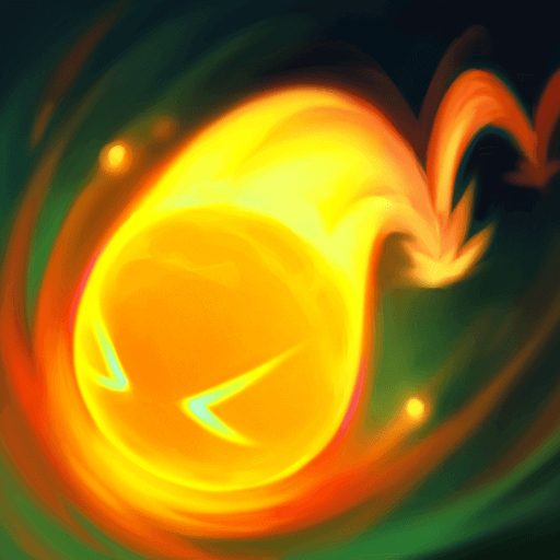 League of Legends Ability Icon - Milio's Q (Ultra Mega Fire Kick)