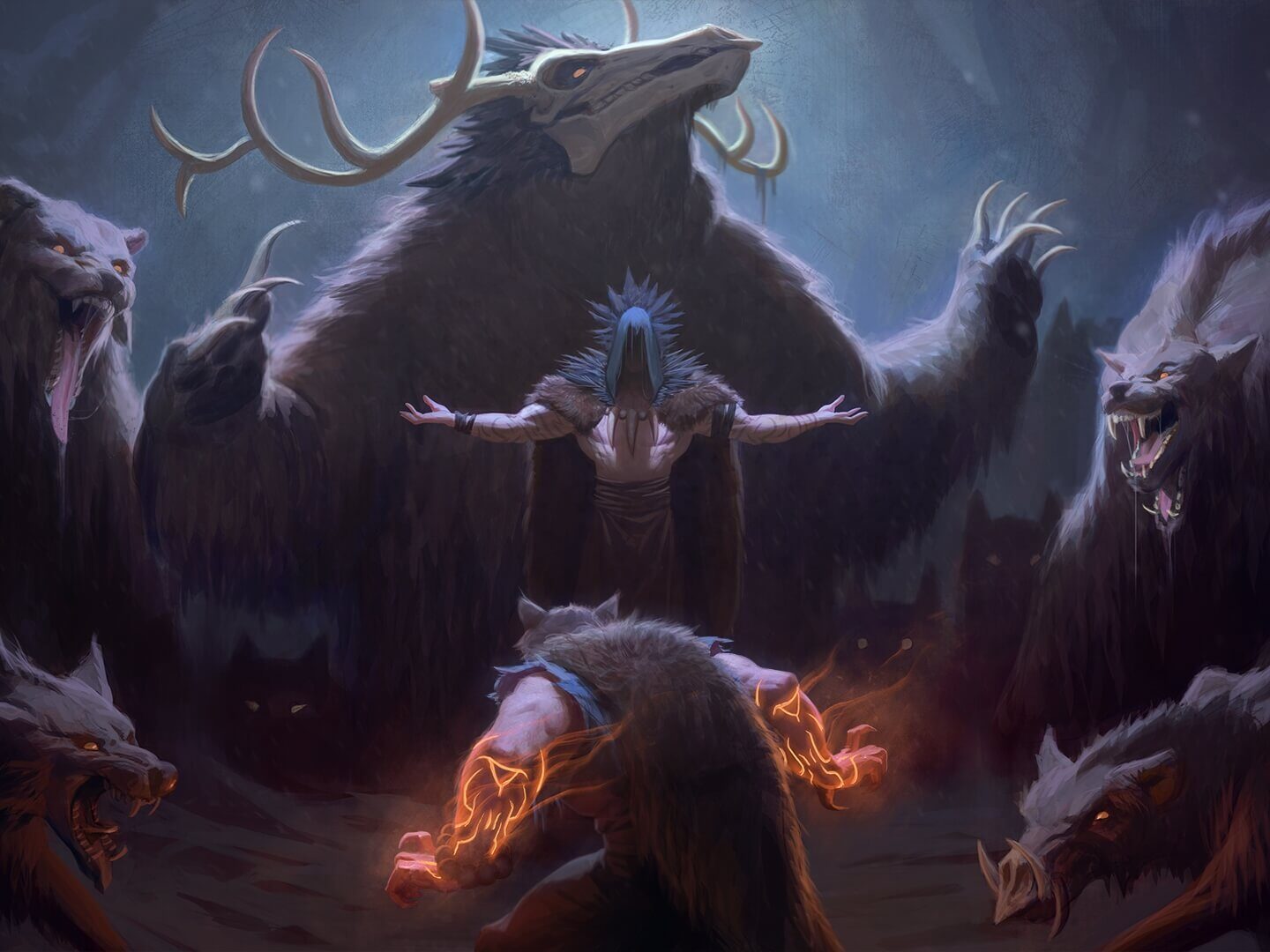 Riot MMO Factions Ursine (The Lost Ones) memebrs in bear form