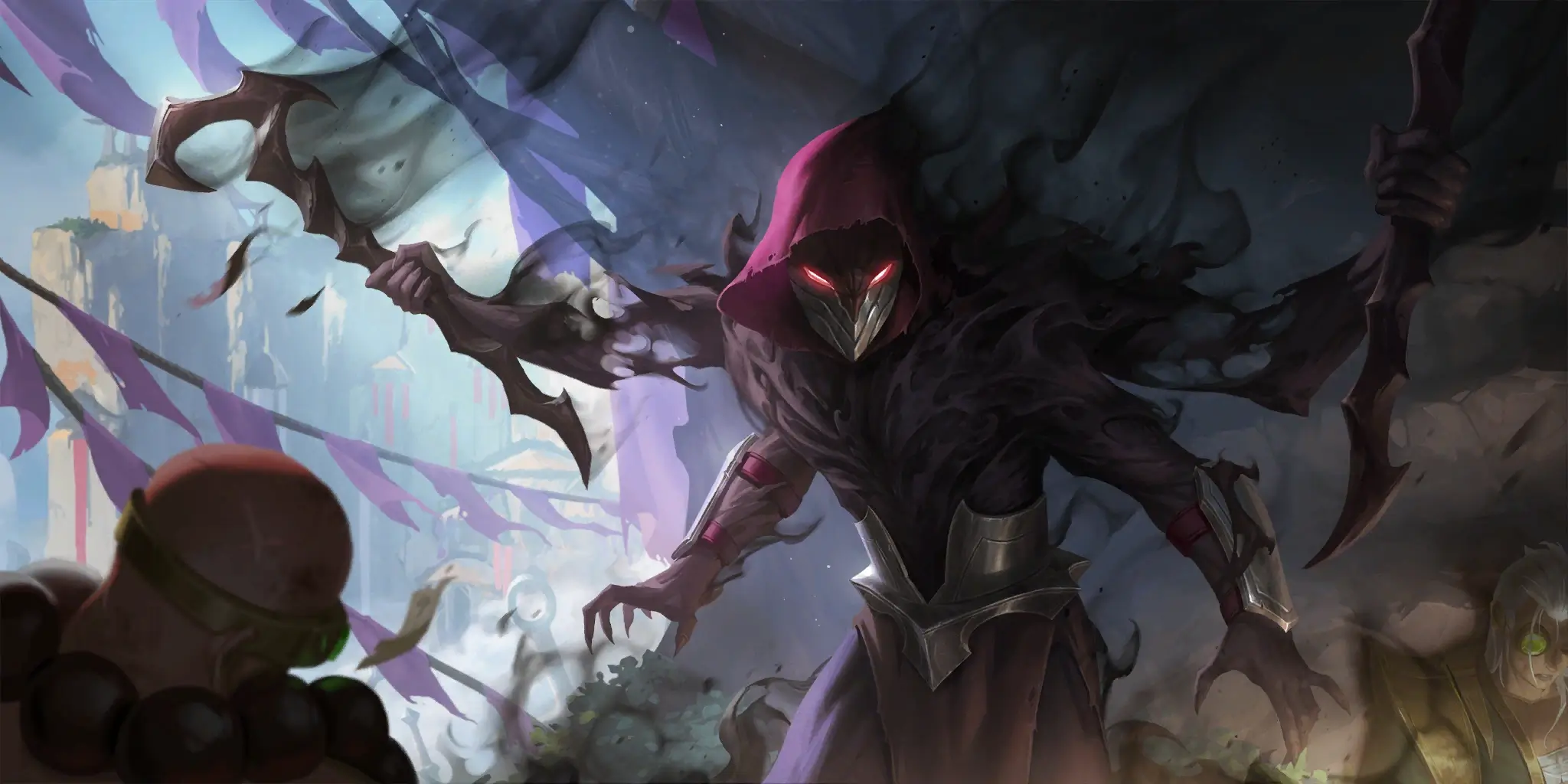 One of the many Riot MMO classes could be the Shadowblade.