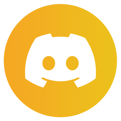 Yellow discord user logo