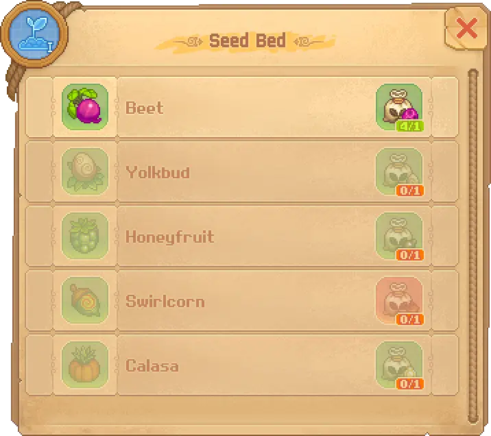 bandle tale seed bed interface